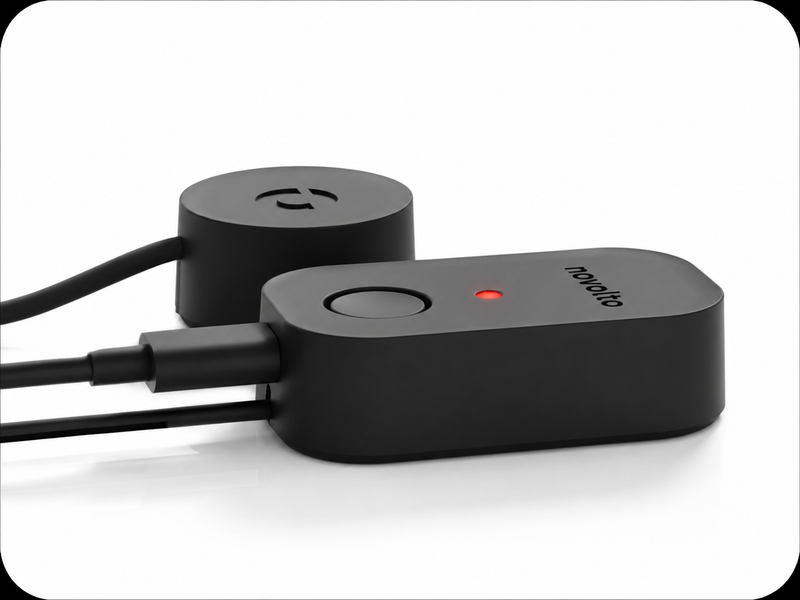 Sense LED pulsing red