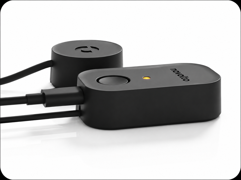 Sense LED yellow pulsating